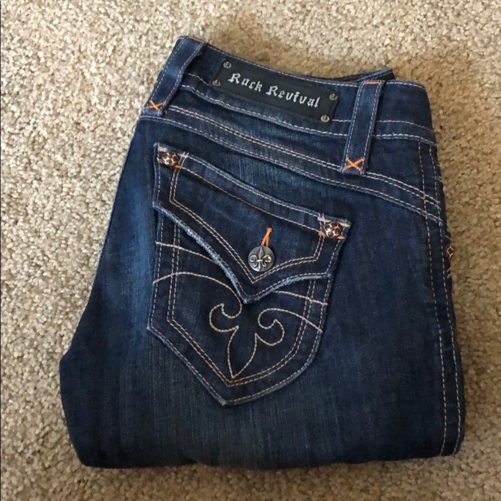 Rock Revival Gwen boot cut jean. Size 29x29.
